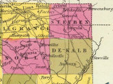Clear Lake Indiana Historical Map