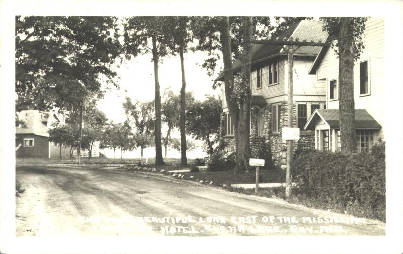 Clear Lake Steuben County Indiana Postcard